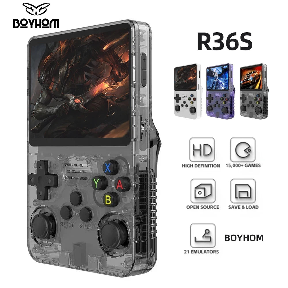 BOYHOM R36S Retro Handheld Console