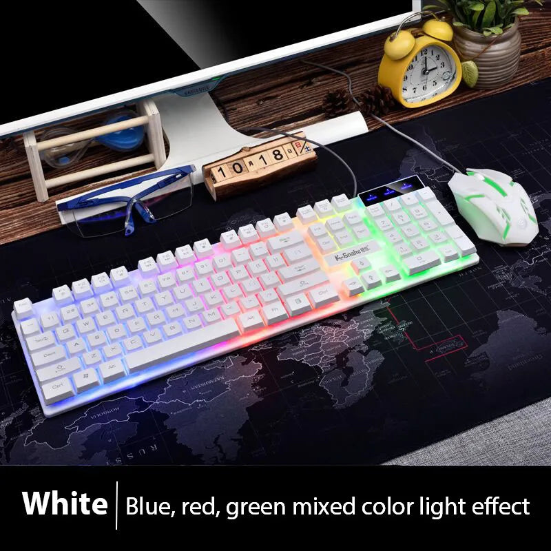 Luminous Keyboard And Mouse