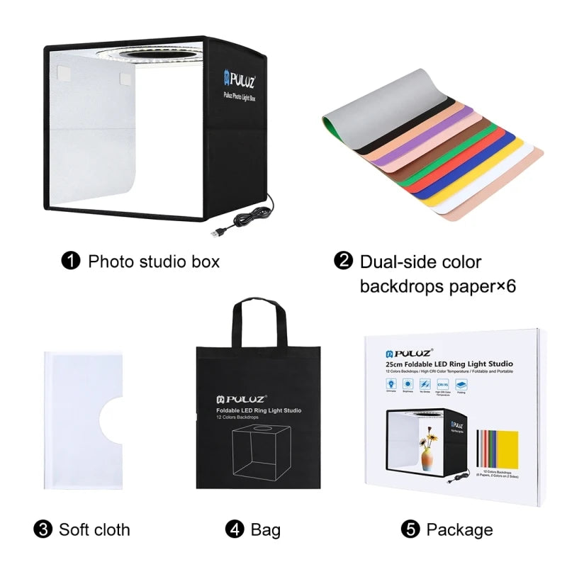 Photo Light Box Studio Kit