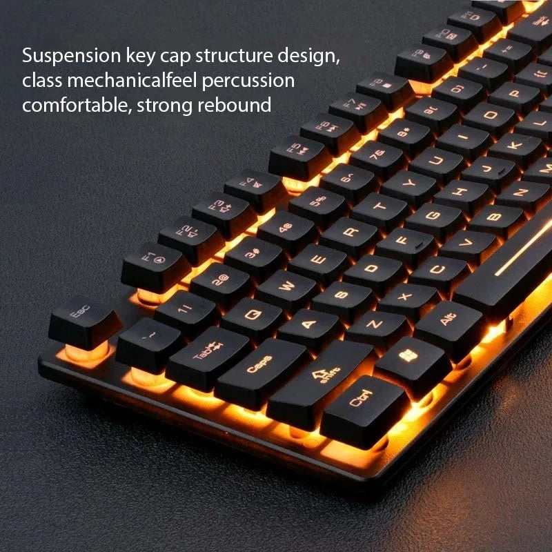 Luminous Keyboard And Mouse