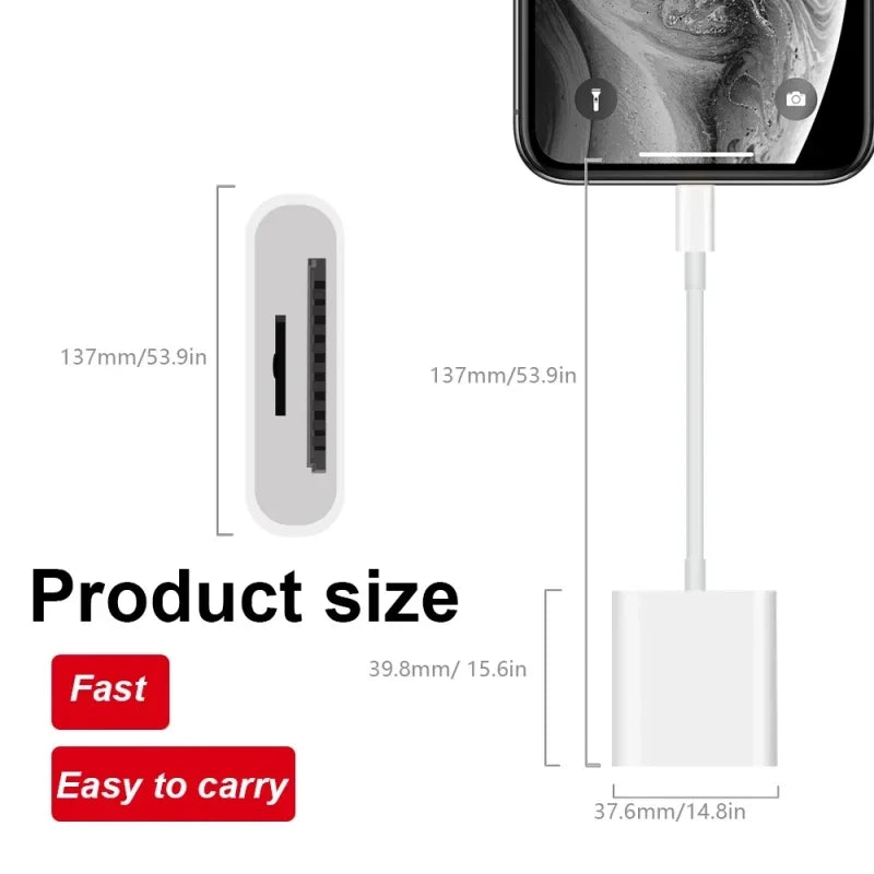 SD/TF Adapter for Iphone / Ipad