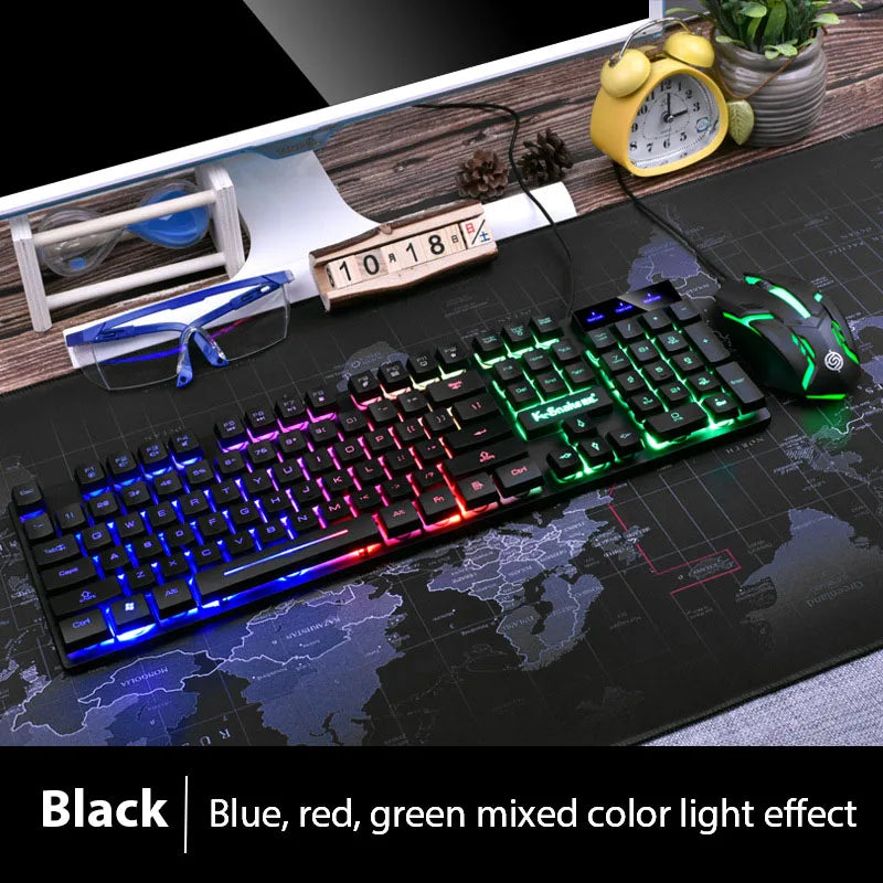 Luminous Keyboard And Mouse