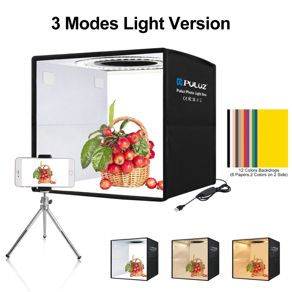 Photo Light Box Studio Kit