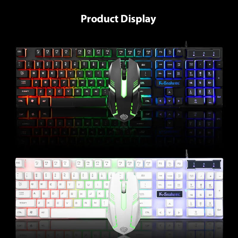 Luminous Keyboard And Mouse